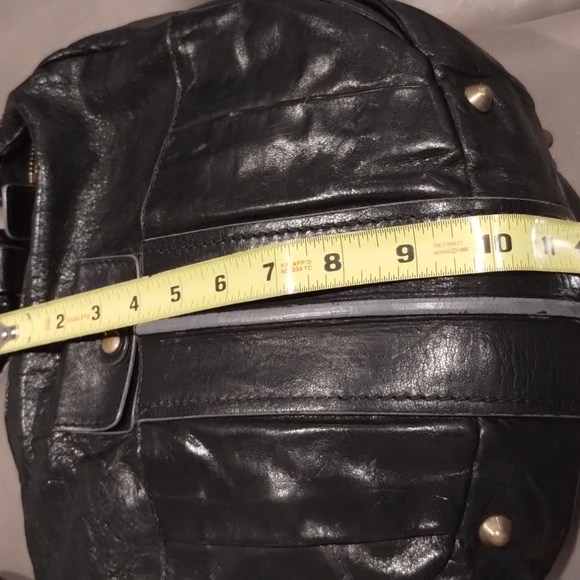 CHLOE Black Leather Braided Strap Heloise Hobo Bag Purse - Picture 11 of 13